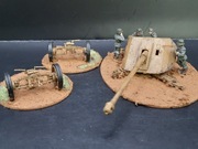 Bolt Action German Pak 43 Pomalowany