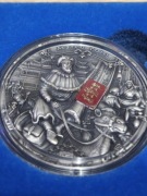 5$ NIUE 2022 MARCO POLO 2oz SREBRO 999,3D Insert 500szt