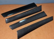 Listwy drzwi CARBON Audi S8 A8 D4 komplet dekor listwa