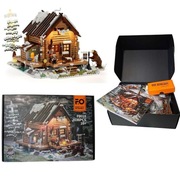 Klocki Funwhole zimowa chatka 