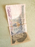 Banknot 1000 złotych PRL 1982