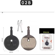 Klocki hamulcowe 2szt. VXM 02B hulajnoga, rower MTB, półmetaliczne