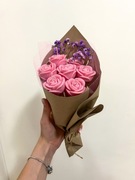 Bukiet róż z wosku sojowego | Bukiet świec | Bukiet kwiatów