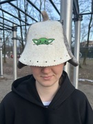 Czapka do sauny, 100 % wełna owcza