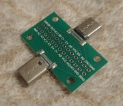 USB typ C breakboard, test board, płytka testowa 