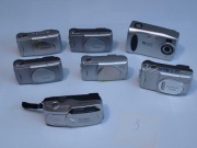 Zestaw cyfrowych aparatów kompaktowych , Olympus,HP, Fuji ,nr 3