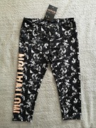 Nowe sportowe kolorowe spodnie legginsy rybaczki Active 36