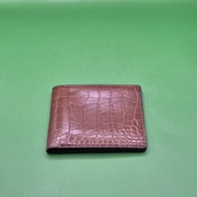 Portfel ze skóry męski dużo przegród brązowy Nowy