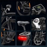 Rower elektryczny Mężczyźni/Kobiety TTGO HZ-28ST 250W 36V 20Ah 25KM/H 110KM