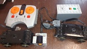 Lego train odbiornik Ir V2 wózki jezdne do pociagów box pilot elektryka kg