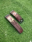 Pasek do zegarka Garmin szerokość 26 mm, QuickFit, skóra, handmade 