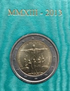 Watykan 2 euro, 2013 - XXVIII Światowe Dni Młodzieży