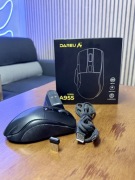 Mysz gamingowa Dareu A955 RGB + Stacja | Bezprzewodowa | 12000 DP