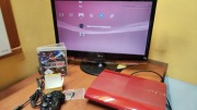 PS3 Super Slim RED 500GB CFW + OC + undervolt – po serwisie