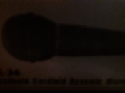 Nieuzywany mikrofon na kabel