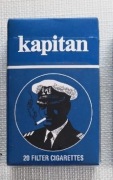 KAPITAN Pusta paczka Opakowania z PRL