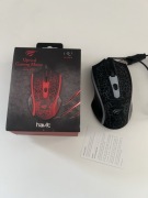 Mysz Gamingowa Havit HV-MS736 USB Optyczna LED 1200 DPI