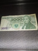 5000 pięć tysięcy złotych 01.grudnia.1988