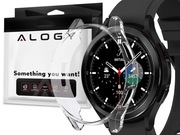 Etui silikonowe Alogy na Samsung Galaxy Watch 4 Classic 42mm Bezbarwne