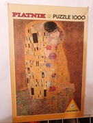 Puzzle Piatnik 1000 elementów "Pocałunek" Klimta