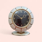 zegar MAUTHE gabinetowy Mid-Century  Art Deco O
