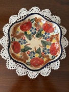 Miska kwiatek,ceramika bolesławiecka