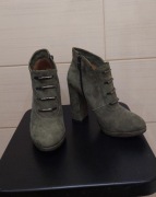 Zielone botki Nessi rozmiar 37