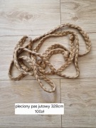 Pleciony pas jutowy - 328cm
