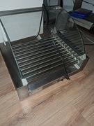 Grill rolkowy do hot dogów z osłoną szklaną