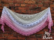 Chusta szydełkowa rękodzieło Nowa