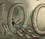 100 zł 1990, destrukt, duch