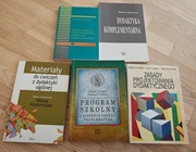 Dydaktyka - komplet 5 książek - stan bdb-