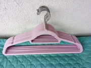 WIESZAKI SMUKEE odcień fioletu antypoślizgowe NOWE