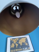 Lampa wisząca czarno-złota Melodi