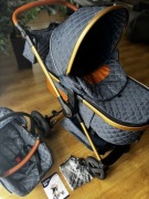 Wózek 3w1 gondola spacerówka nosidełko fotelik samochodowy