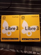 2 X FREESTYLE LIBRE 3 SENSOR  (Cena za 2 sztuki)