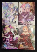 Re: Zero-Light Novel TOM 1,2,3,4 OKAZJA