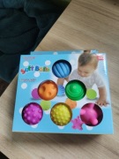 Piłeczki sensoryczne edukacyjne dla dzieci