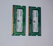 Ram do laptopa 2 x 4GB Crucial 1600Mhz