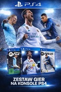 FIFA18/FIFA23/FC24 - ZESTAW ORYGINALNYCH GIER NA KONSOLE PS4