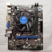 Płyta główna MSI H81M-P33 z procesorem Intel Xeon E3-1220