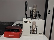 Profesjonalny Zestaw Studio: Focusrite Scarlett 2i2 3rd Gen + Rode NT1-A