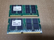 Pamięć SAMSUNG 256MB M464S3323CN0-L1L PC100 2szt.