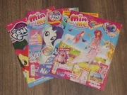 Zestaw czasopism Mia i Ja, My Little Pony 4 sztuki