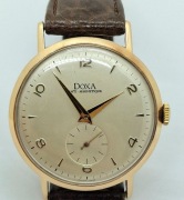 Złoty zegarek Doxa 14k Stan!