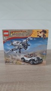 LEGO Indiana Jones 77012 Pościg myśliwcem nowy zaplombowany