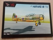 Model kartonowy samolotu Harvard IIB
