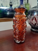 Wazon PRL Laura róże piękny bursztynowo-miodowy kolor