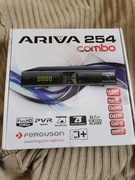 Puste pudełko używane do dekodera Ferguson Ariva 254 combo