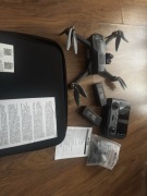 YLRC S159 GPS Dron 720P + 2 baterie + walizka + pilot z ekranem 5.9”